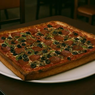 Sicilian Pie - 18" x 12"